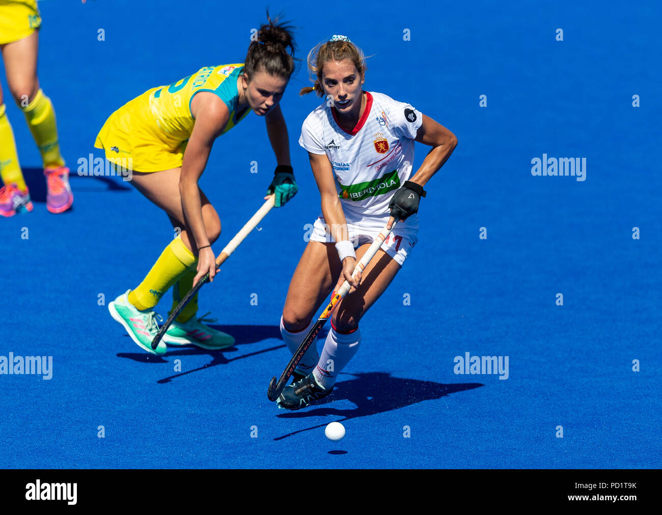 Spain's Cristina Guinea during the Vitality Women's Hockey World Cup
