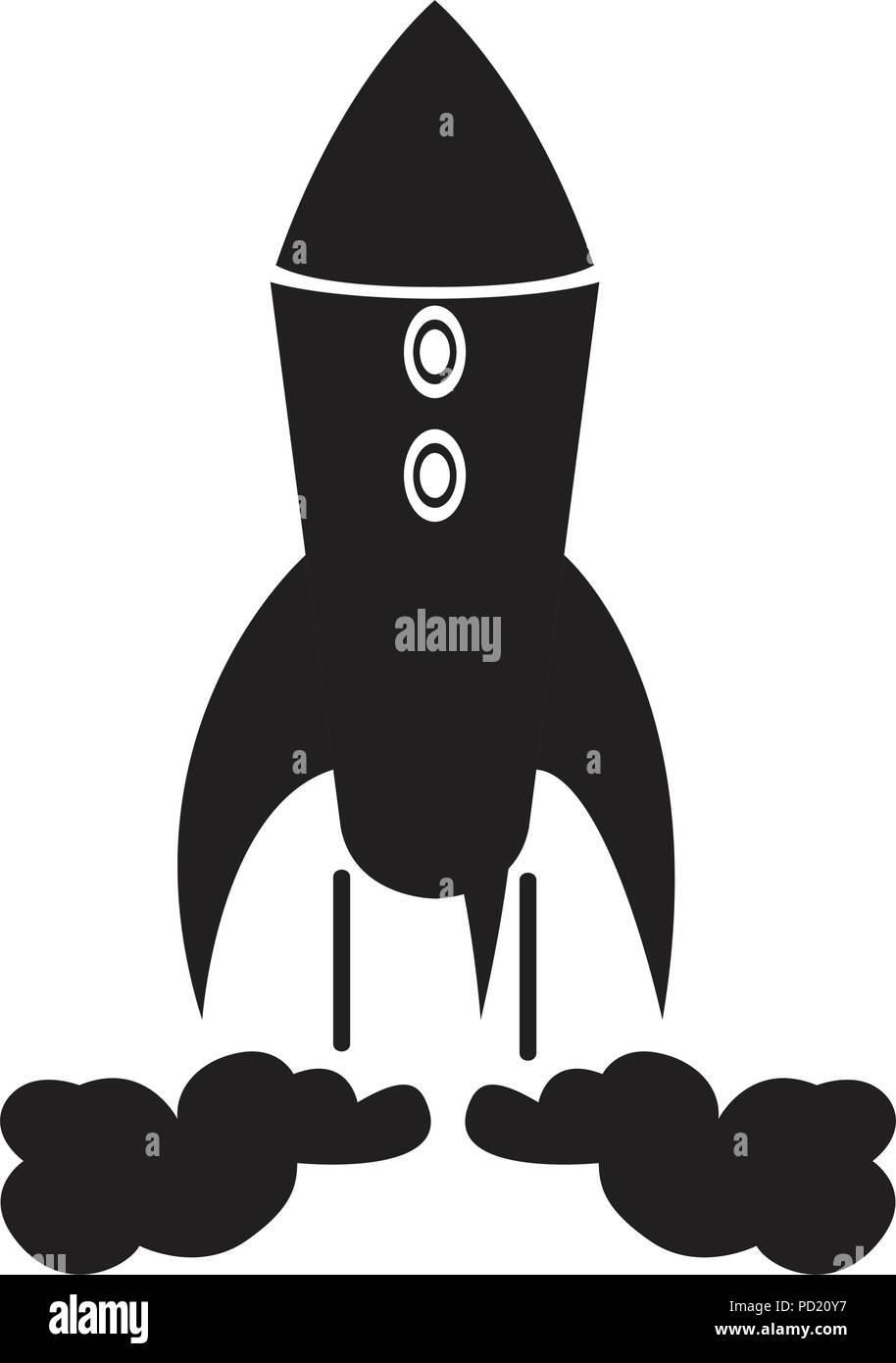 Isolated spaceship logo Stock Vector Image & Art - Alamy