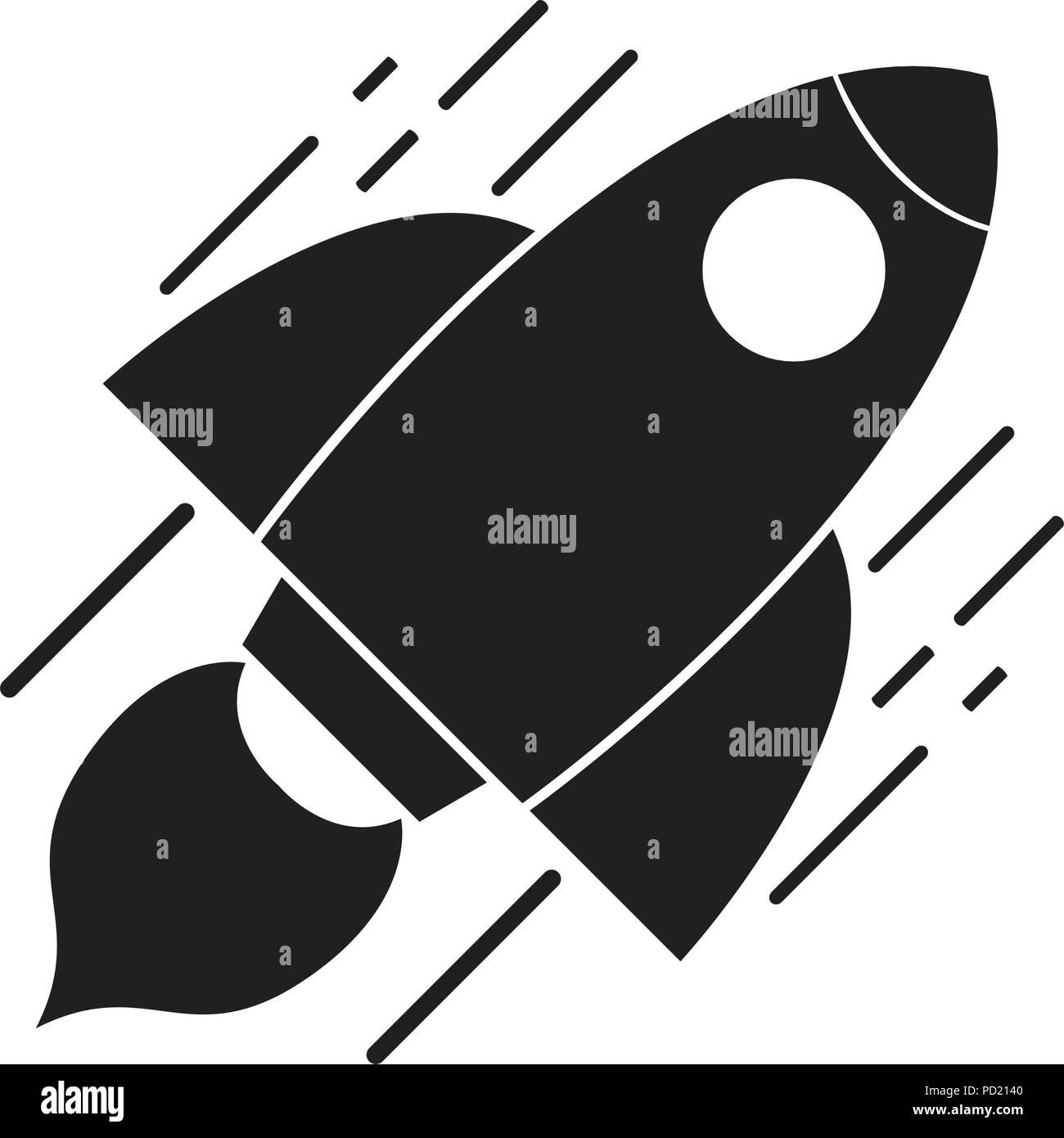 Isolated spaceship logo Stock Vector Image & Art - Alamy
