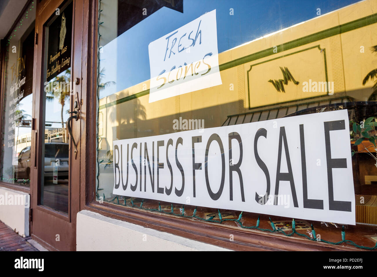 Florida Delray Beach Atlantic Avenue small business for sale sell fresh