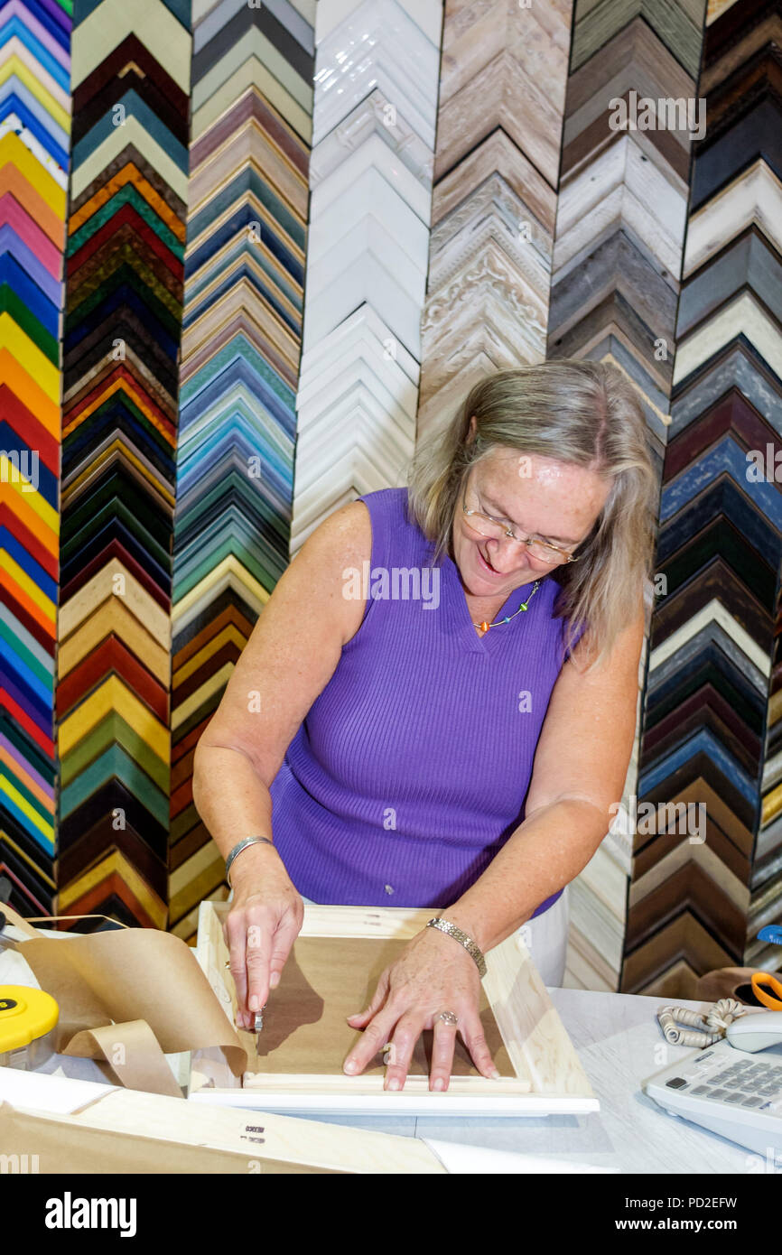 Florida Delray Beach Atlantic Avenue Frame Shop Picture Framing