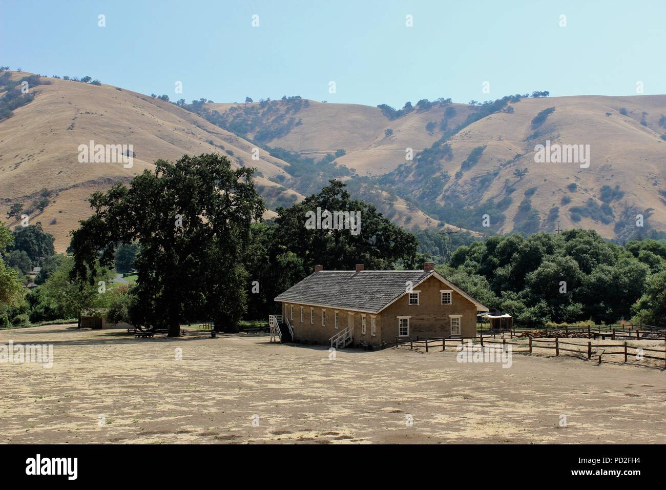 Barracks, Fort Tejon, California Stock Photo Alamy