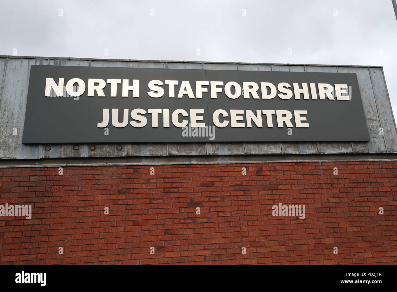 The exterior of North Staffordshire Magistrates' Court, in Newcastle