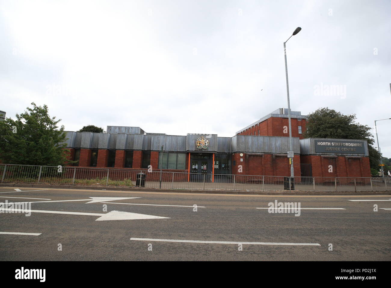 The exterior of North Staffordshire Magistrates' Court, in Newcastle