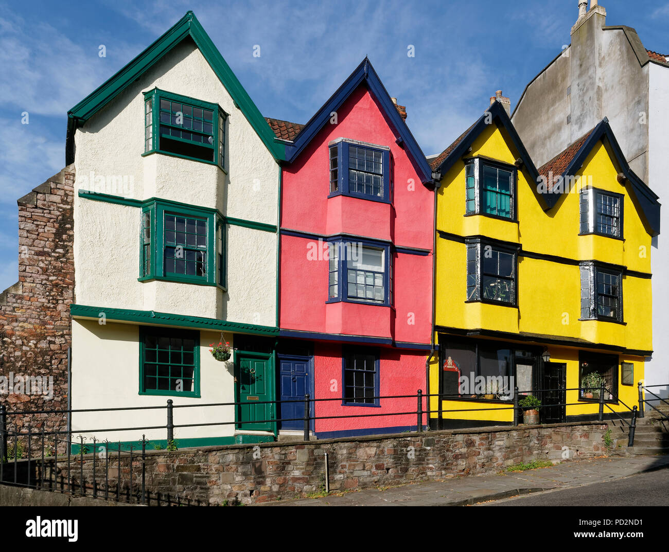 2329, St Michaels Hill, Bristol Colourful Grade II listed 17th century