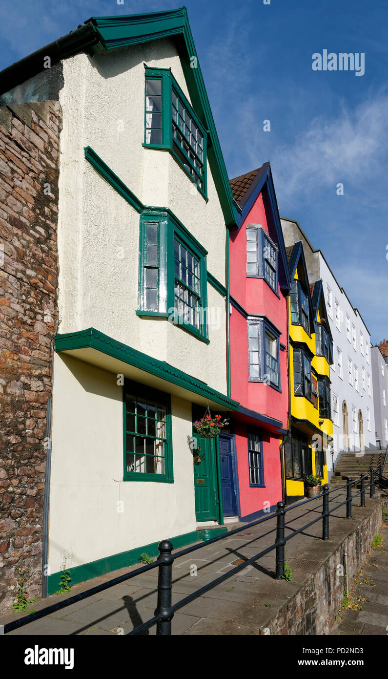 2329, St Michaels Hill, Bristol Colourful Grade II listed 17th century