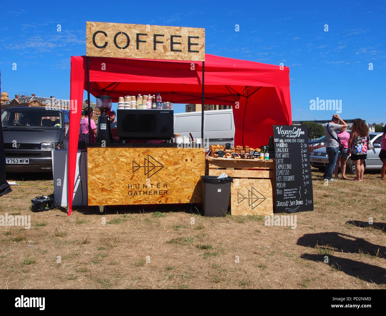 A pop up coffee shop Stock Photo - Alamy