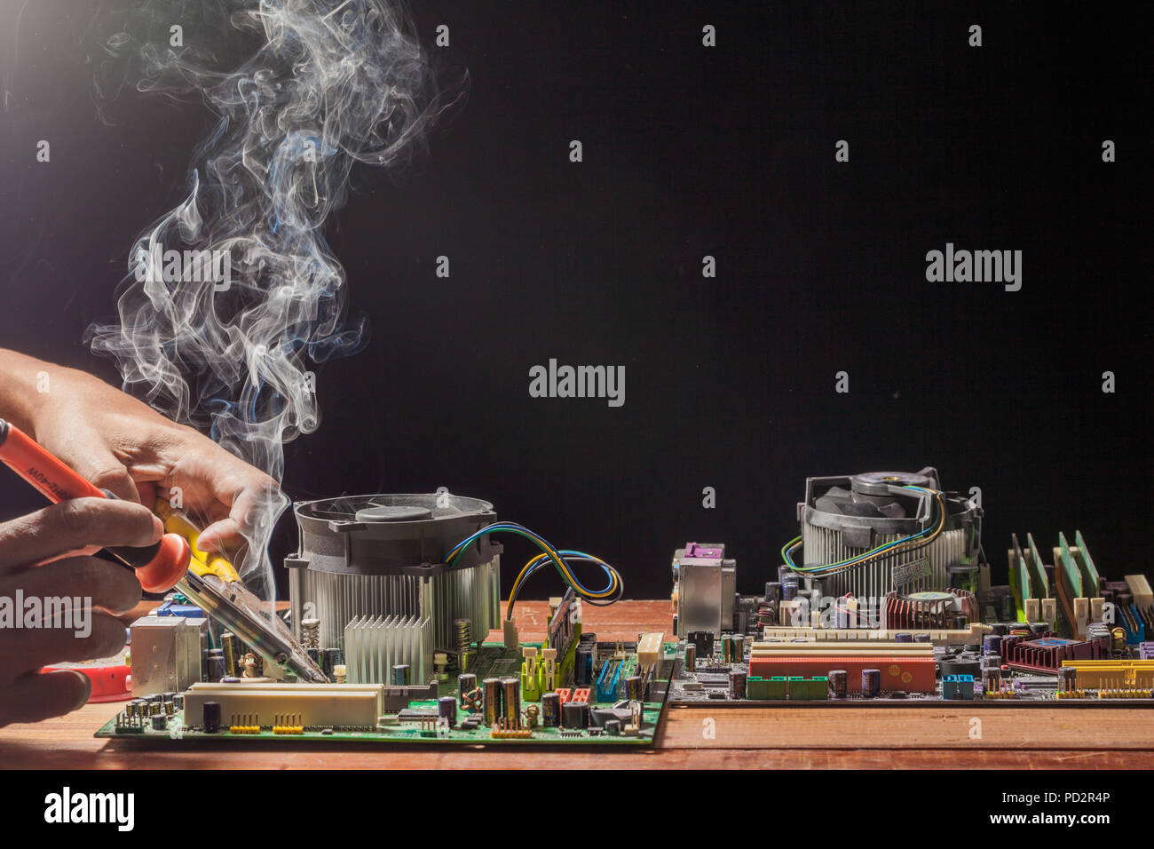 repair a soldering iron is a hand tool used in soldering. It supplies