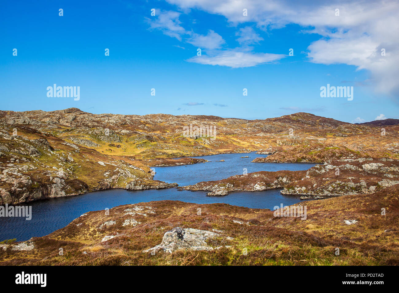Maiden Loch near Stoer Stock Photo - Alamy