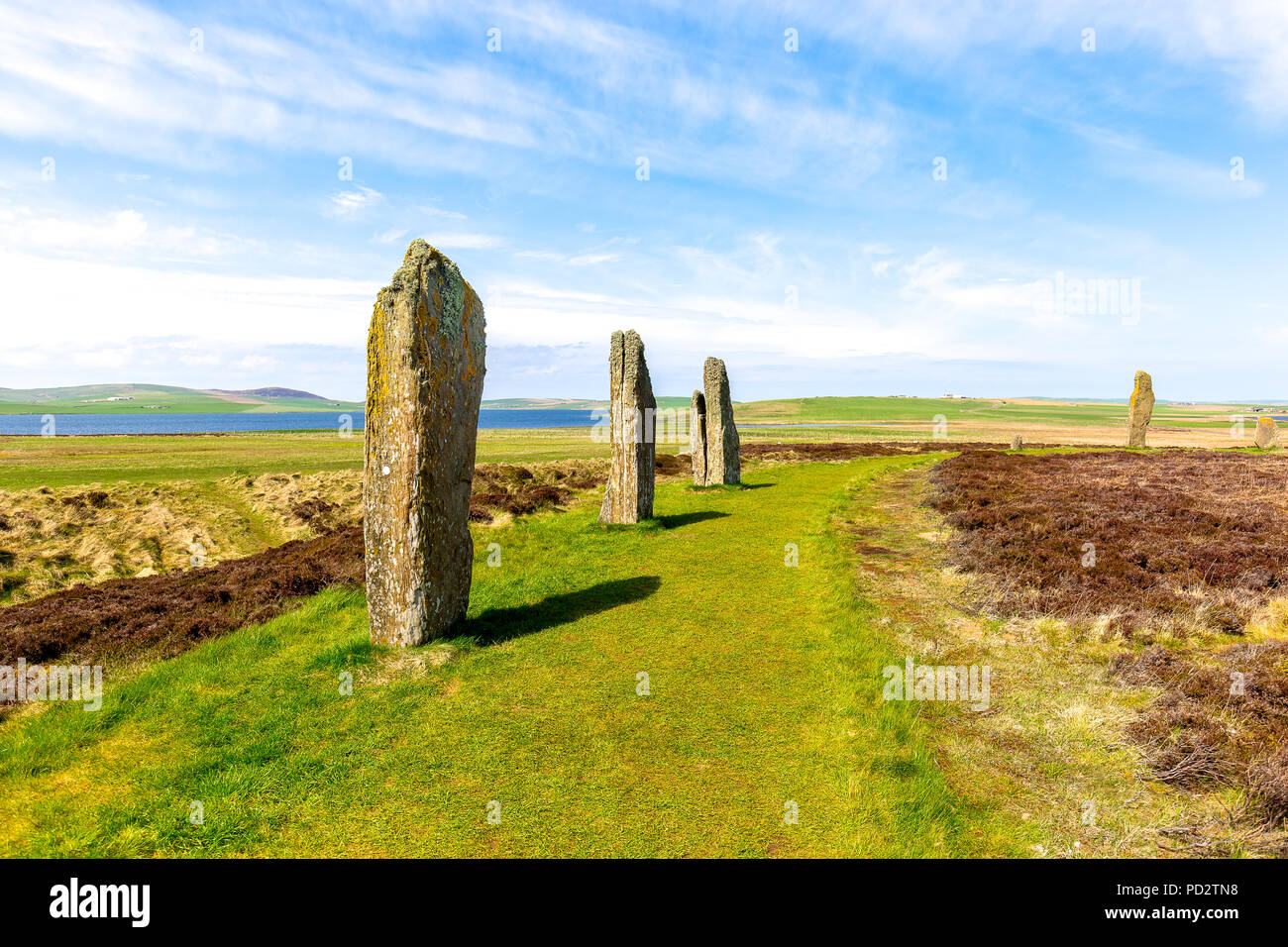 The Ring of Brodgar Stock Photo Alamy
