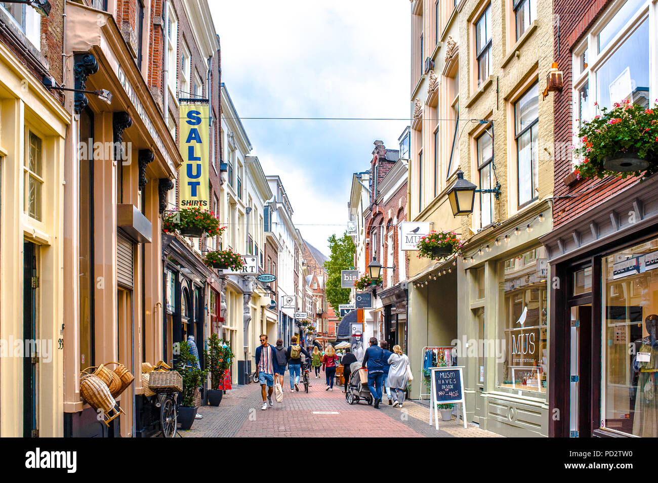 Historic city center of Utrecht, The Netherlands Stock Photo - Alamy