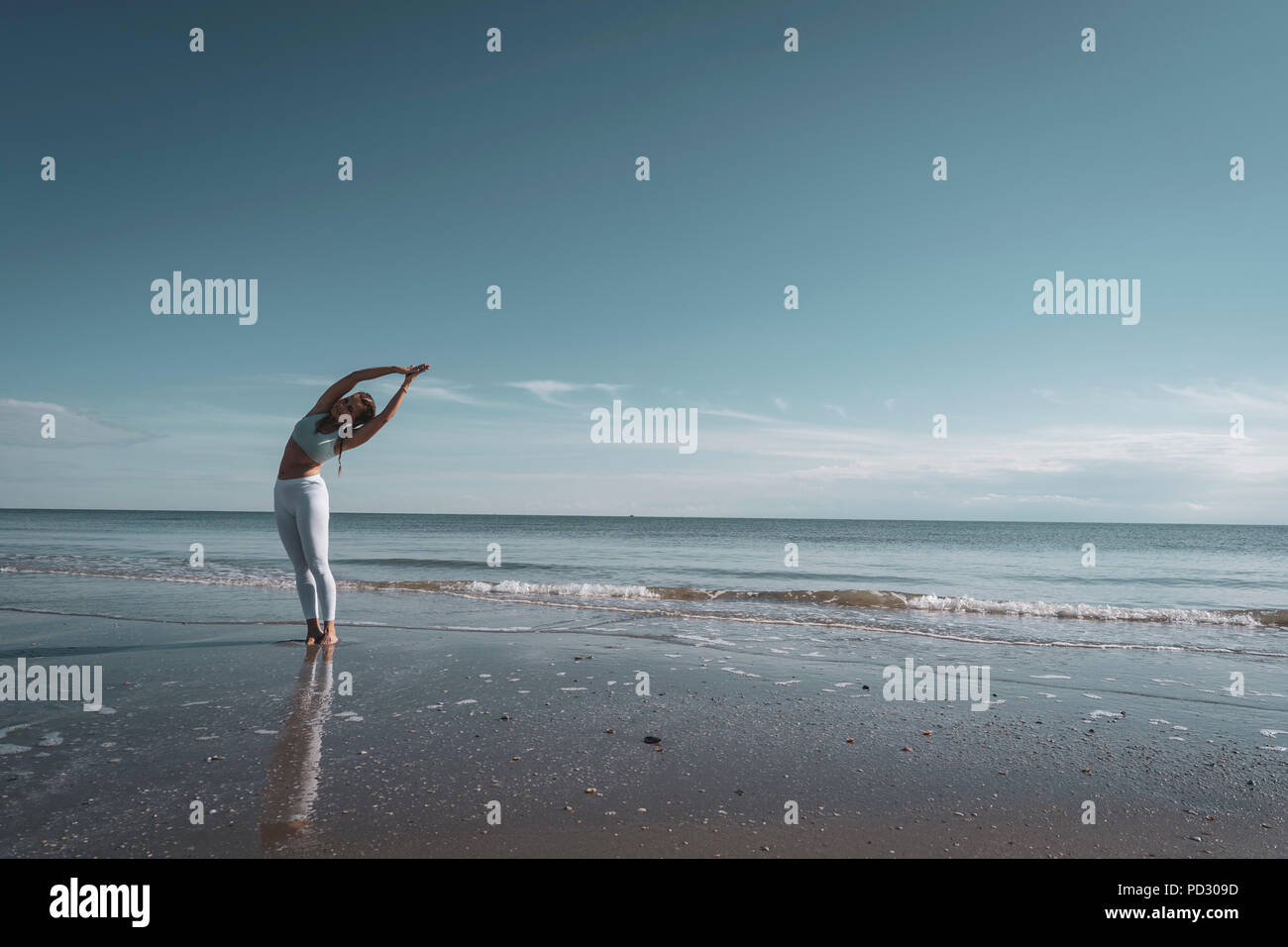 Mature woman bra standing hi-res stock photography and images - Alamy