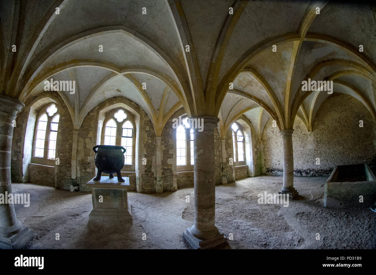 Lacock Abbey, Wiltshire - Stock Image