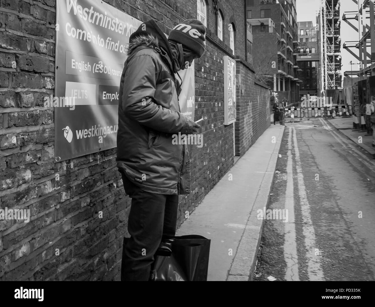 Street photography in London UK Stock Photo