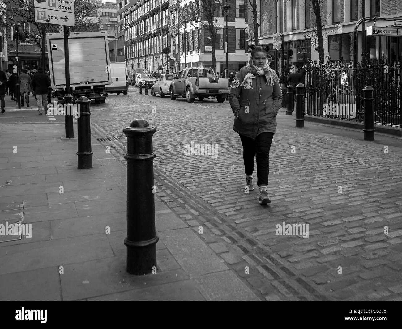 Street photography in London UK Stock Photo