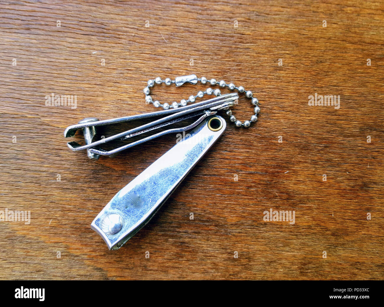 Finger nail scissors and toe nail clippers Stock Photo - Alamy