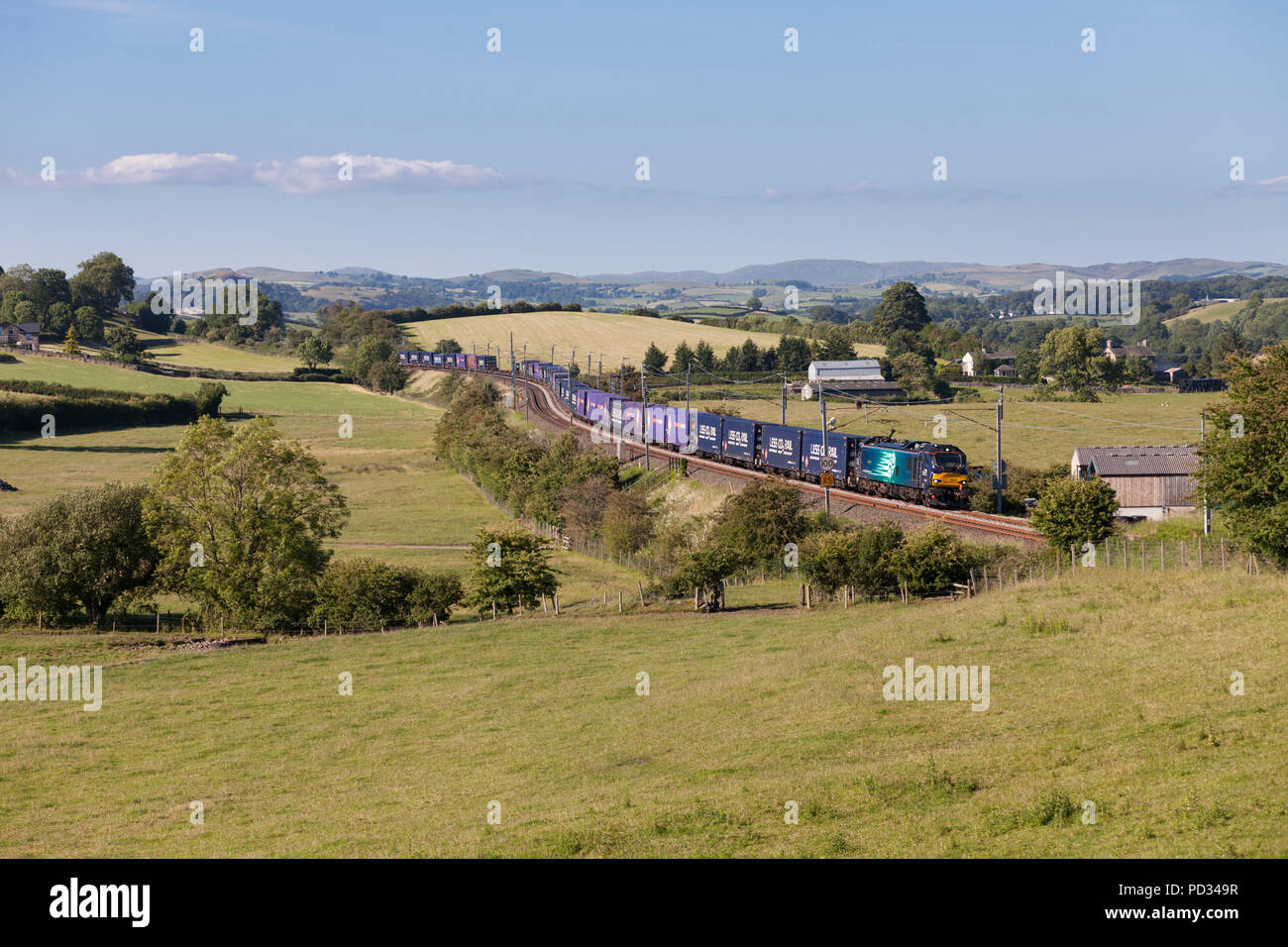 Direct rail Services class 88 on the west coast main line