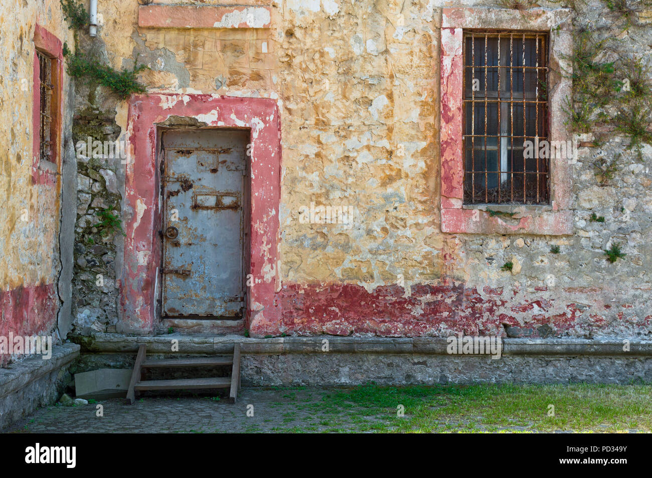 Abandoned Prison at Sinop - Turkey Stock Photo