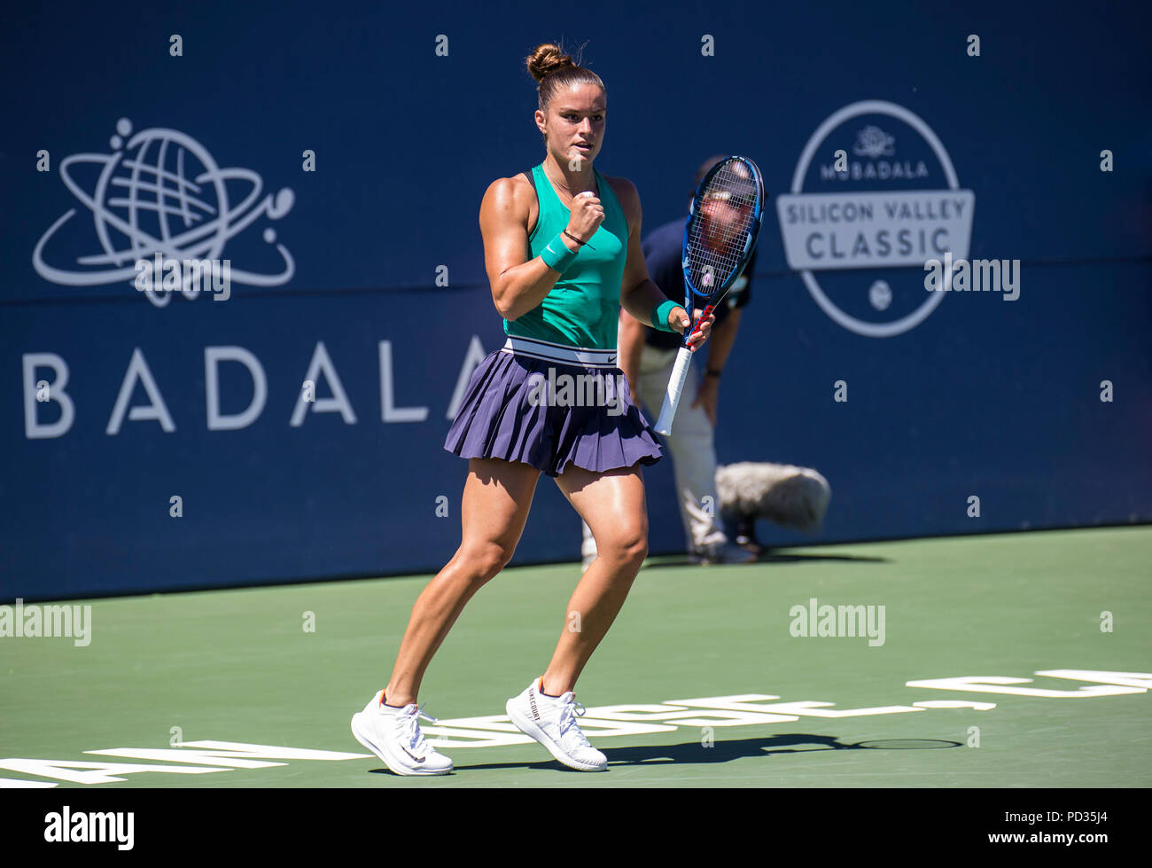 Maria sakkari celebrates hi-res stock photography and images - Alamy