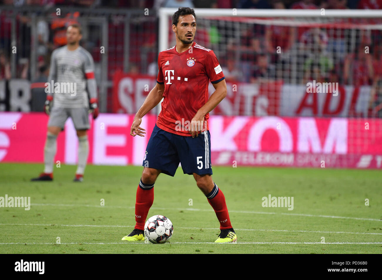 Munich Deutschland 05th Aug 2018 Mats Hummels Fc Bayern