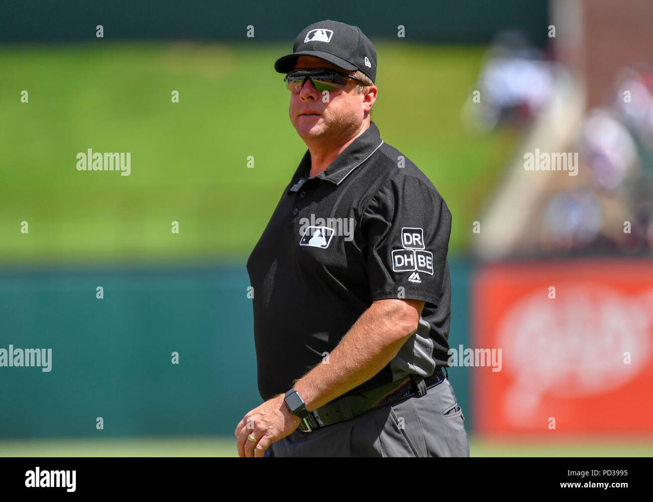 Aug 05, 2018 MLB umpire Bruce Dreckman 1 during an MLB game between