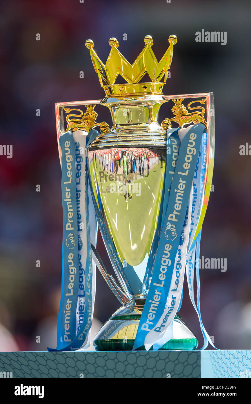 Premier League Trophy High Resolution Stock Photography And Images Alamy