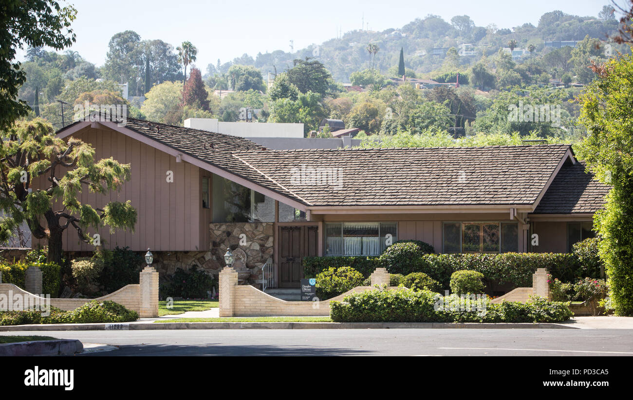 The Brady Bunch House In Los Angeles Stock Photo - Alamy