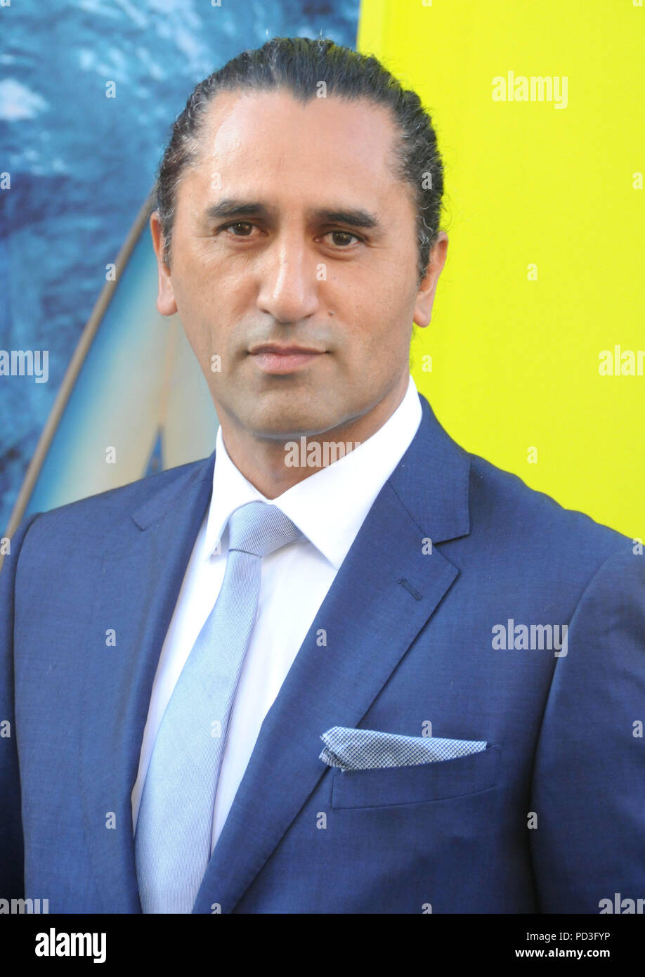 HOLLYWOOD, CA - AUGUST 6: Actor Cliff Curtis attends the Warner Bros ...