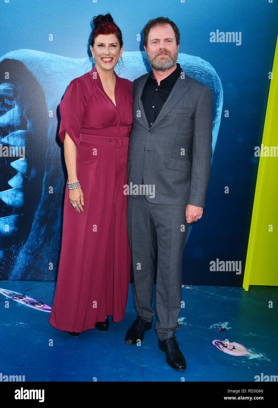 Rainn Wilson and wife attends the premiere of Warner Bros. Pictures and ...