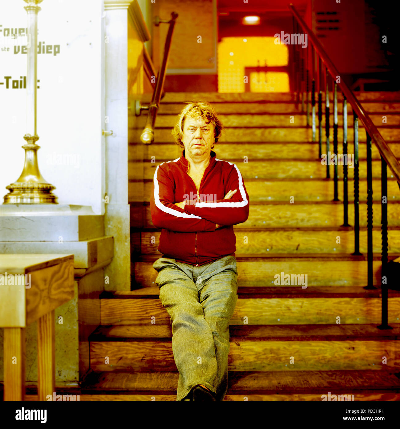 Dutch director and actor Johan Simons in the NTG (Belgium, 02/10/2007