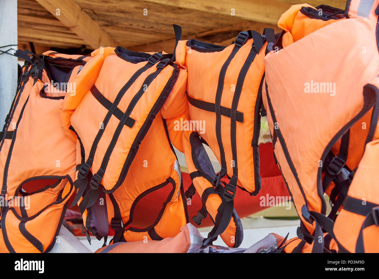 Wear life jackets hi-res stock photography and images - Alamy