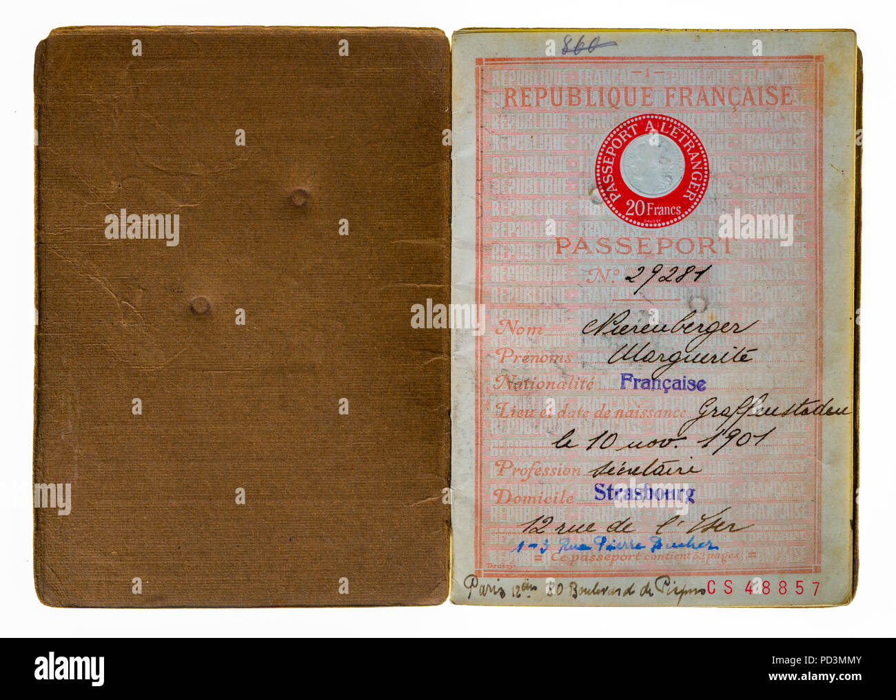 French passport hires stock photography and images Alamy