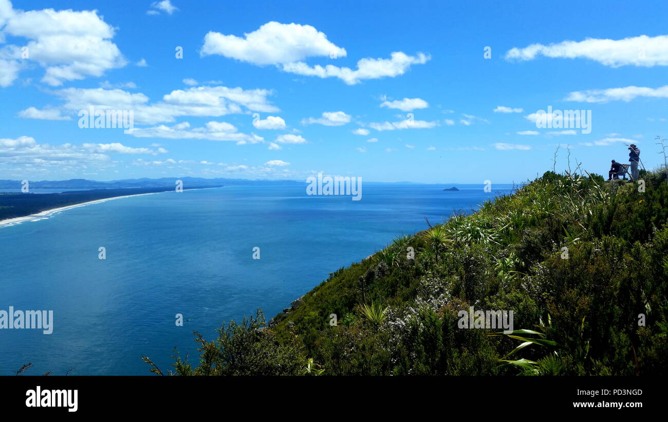 Mount Maunganui Tauranga Stock Photo Alamy