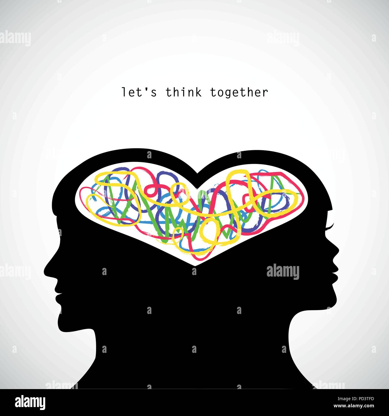 Надпись lets talk. Девушка думает рисунок. Let s think. Let s think. Let s think.