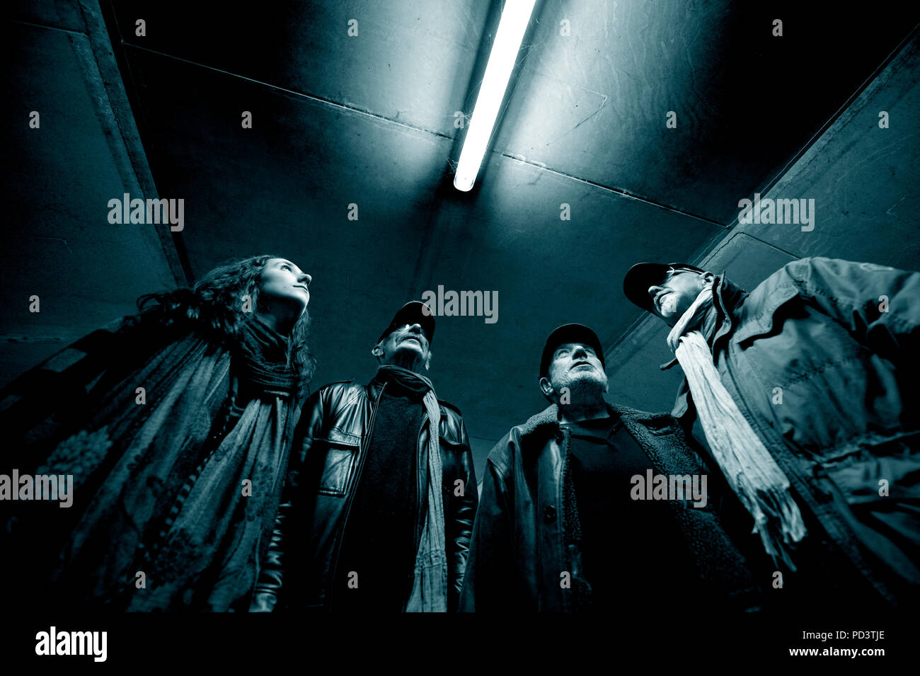 The French electronic music band Space Art, considered as pioneers and