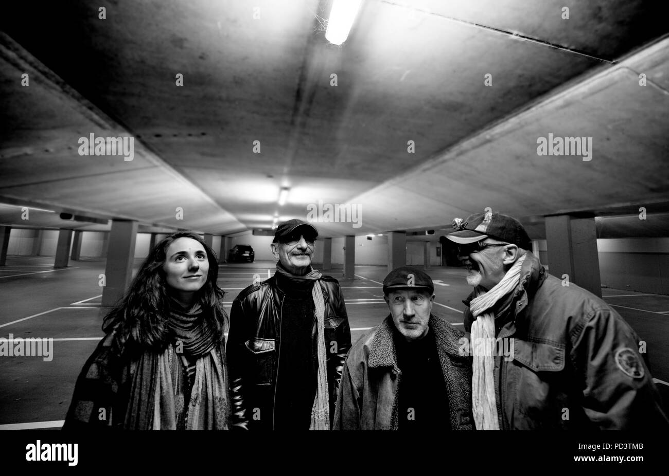 The French electronic music band Space Art, considered as pioneers and