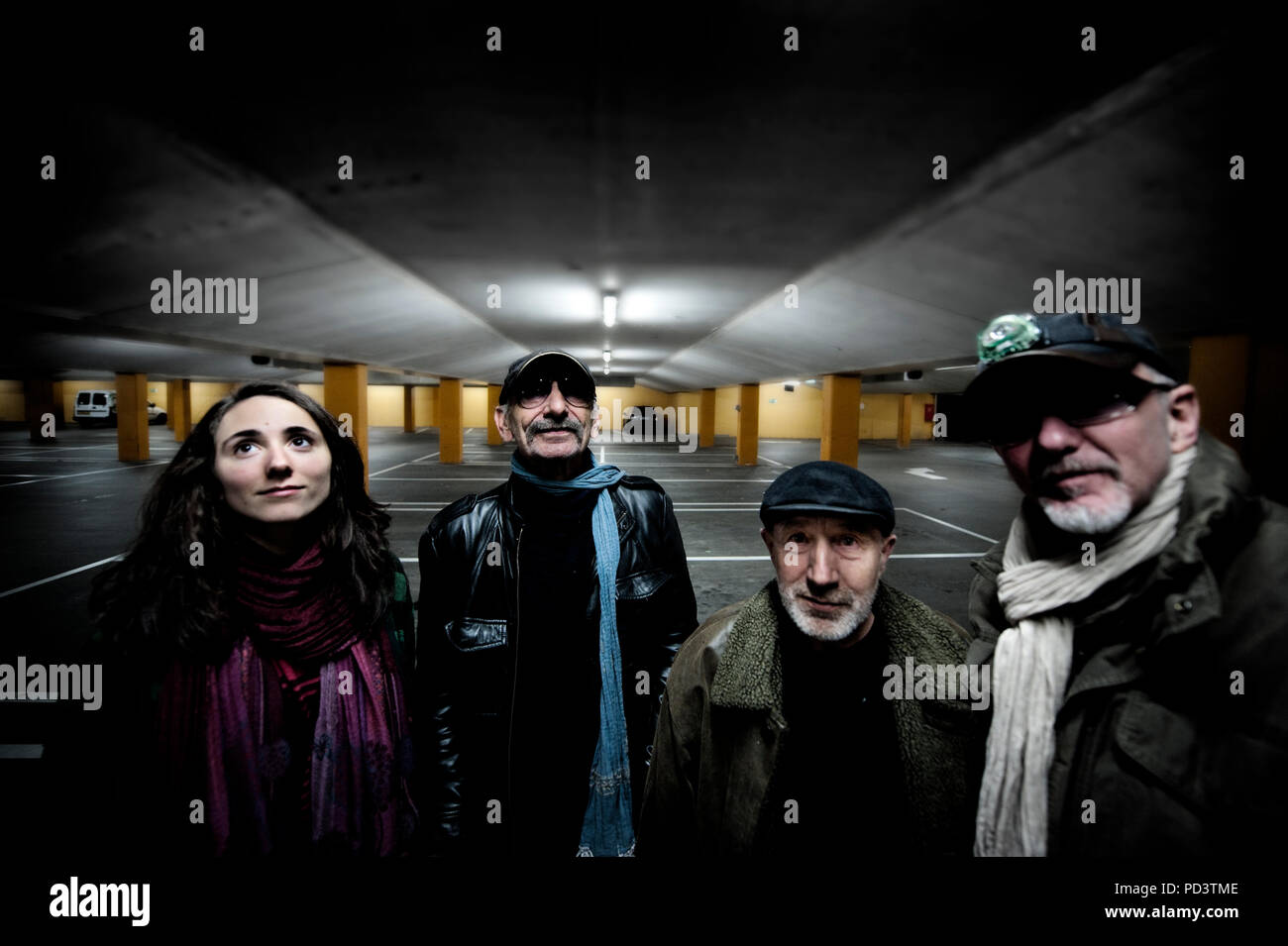 The French electronic music band Space Art, considered as pioneers and