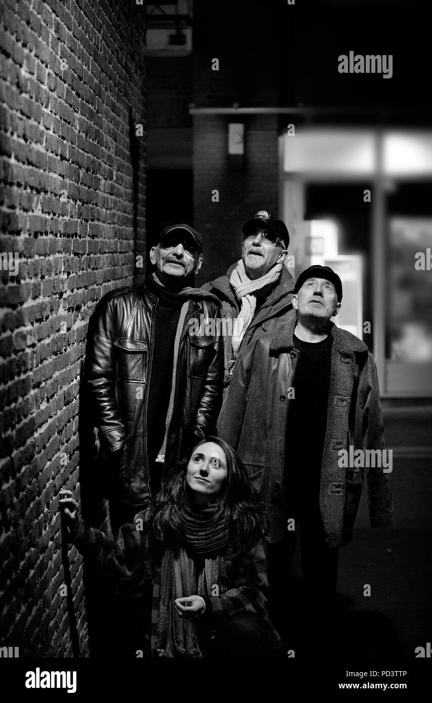 The French electronic music band Space Art, considered as pioneers and