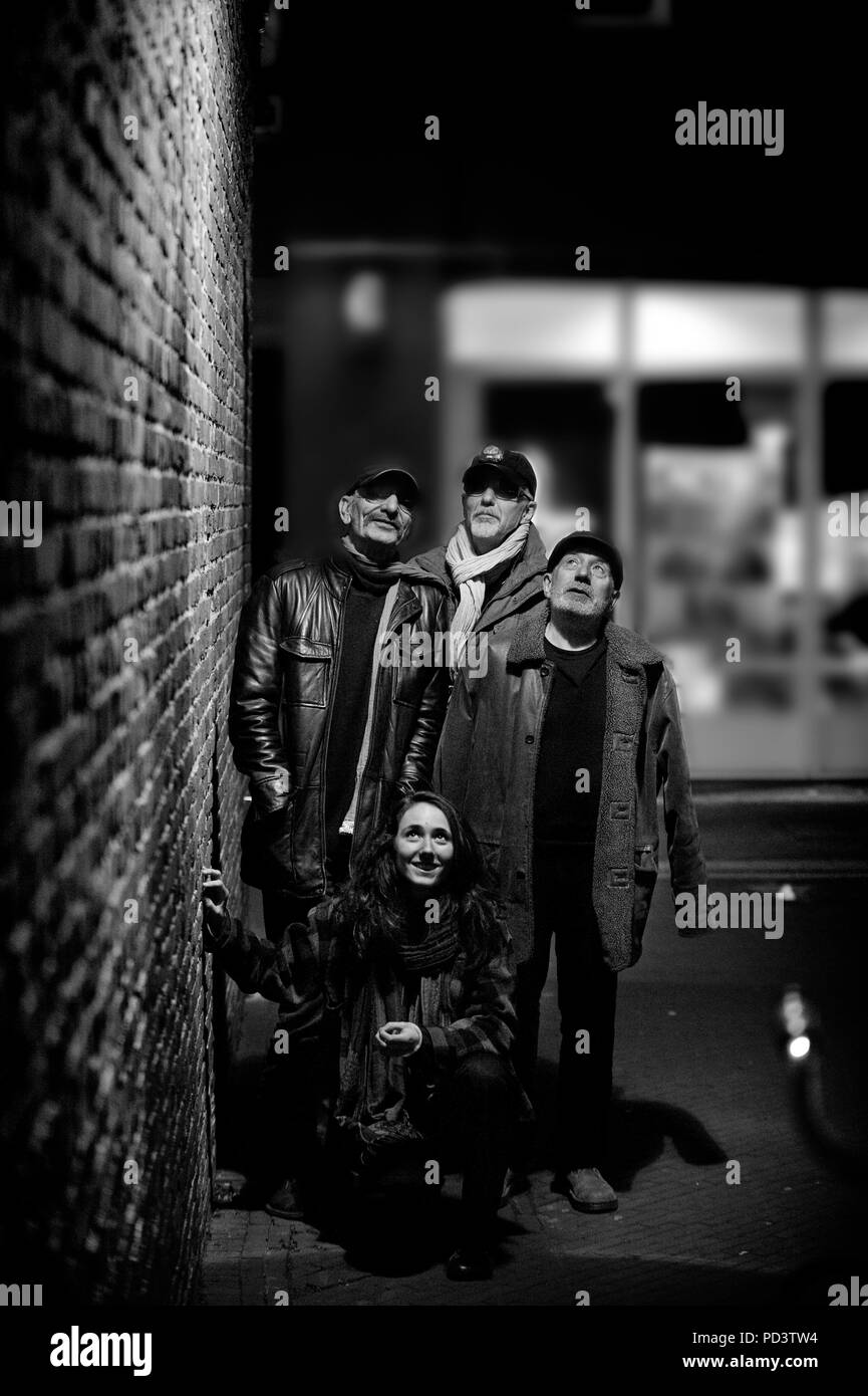 The French electronic music band Space Art, considered as pioneers and