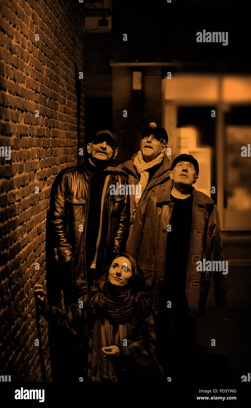 The French electronic music band Space Art, considered as pioneers and