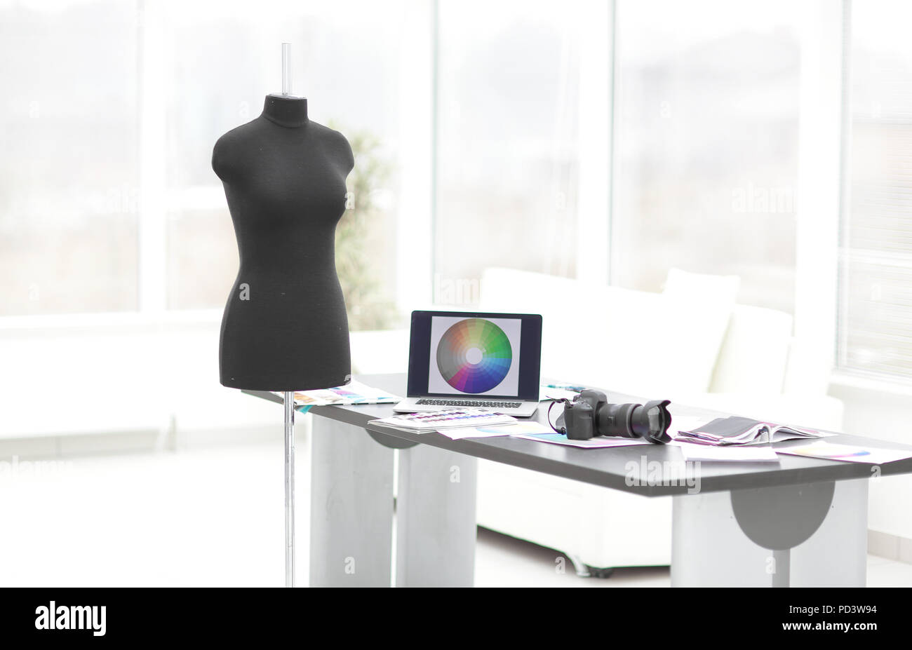 creative Studio designer .photo with copy space Stock Photo - Alamy