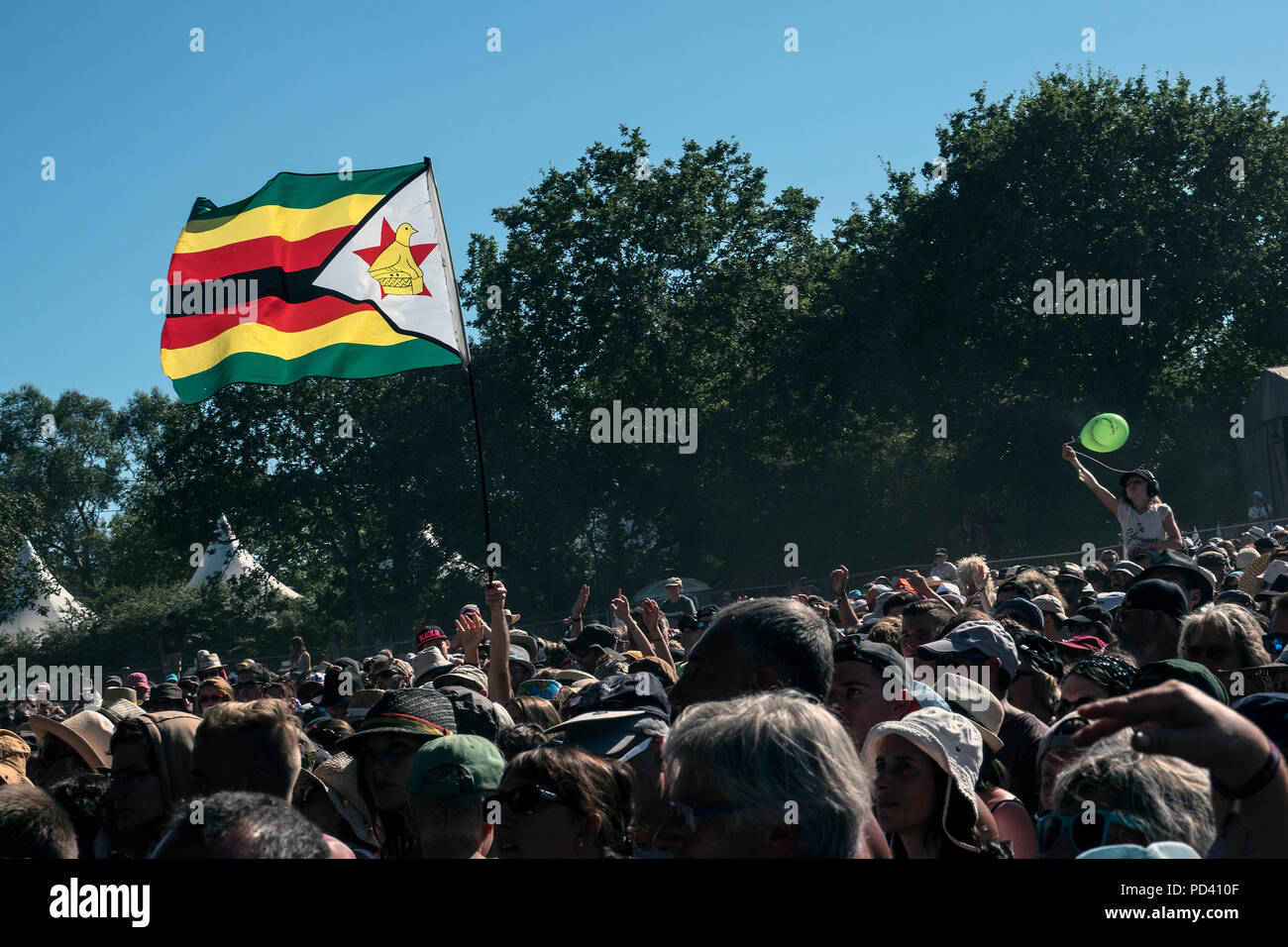 Festival du bout du monde 2018 Stock Photo