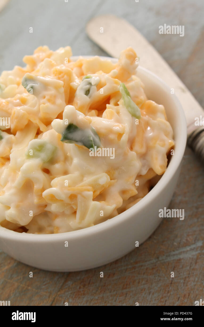 cheese sandwich filling Stock Photo