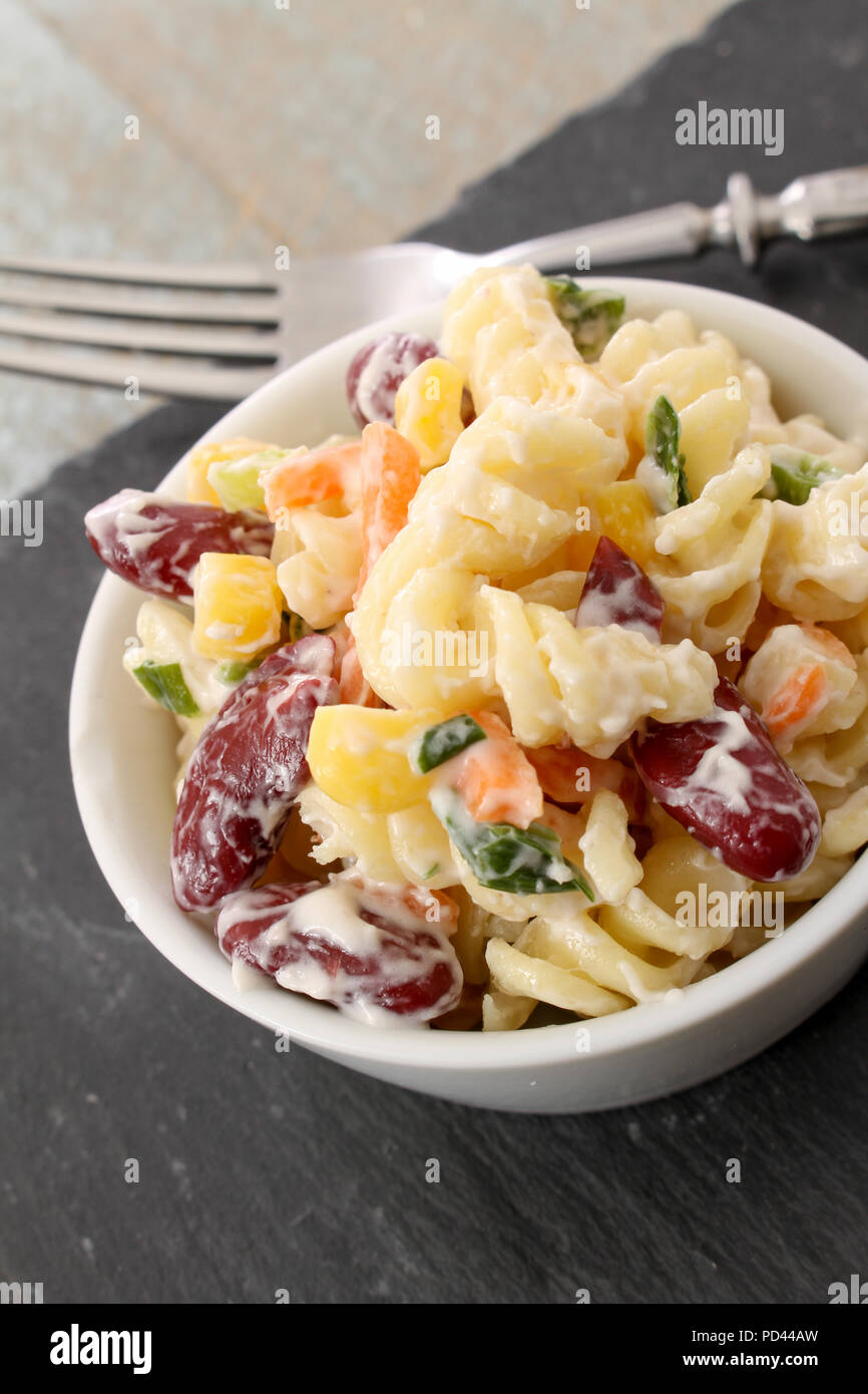 cold pasta salad Stock Photo - Alamy