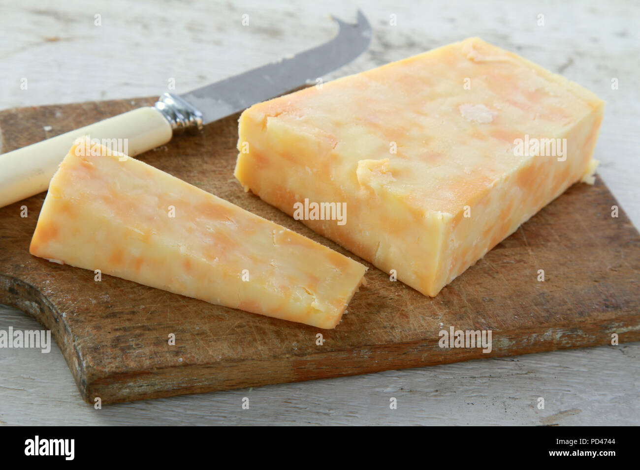 english blended cheddar cheese Stock Photo Alamy