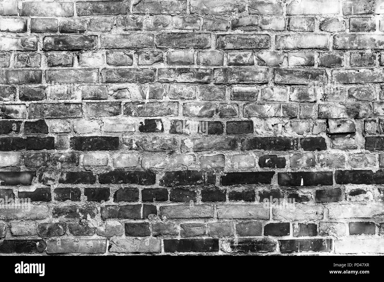 old brick wall background. brick wall texture. grunge wallpaper. Stock Photo