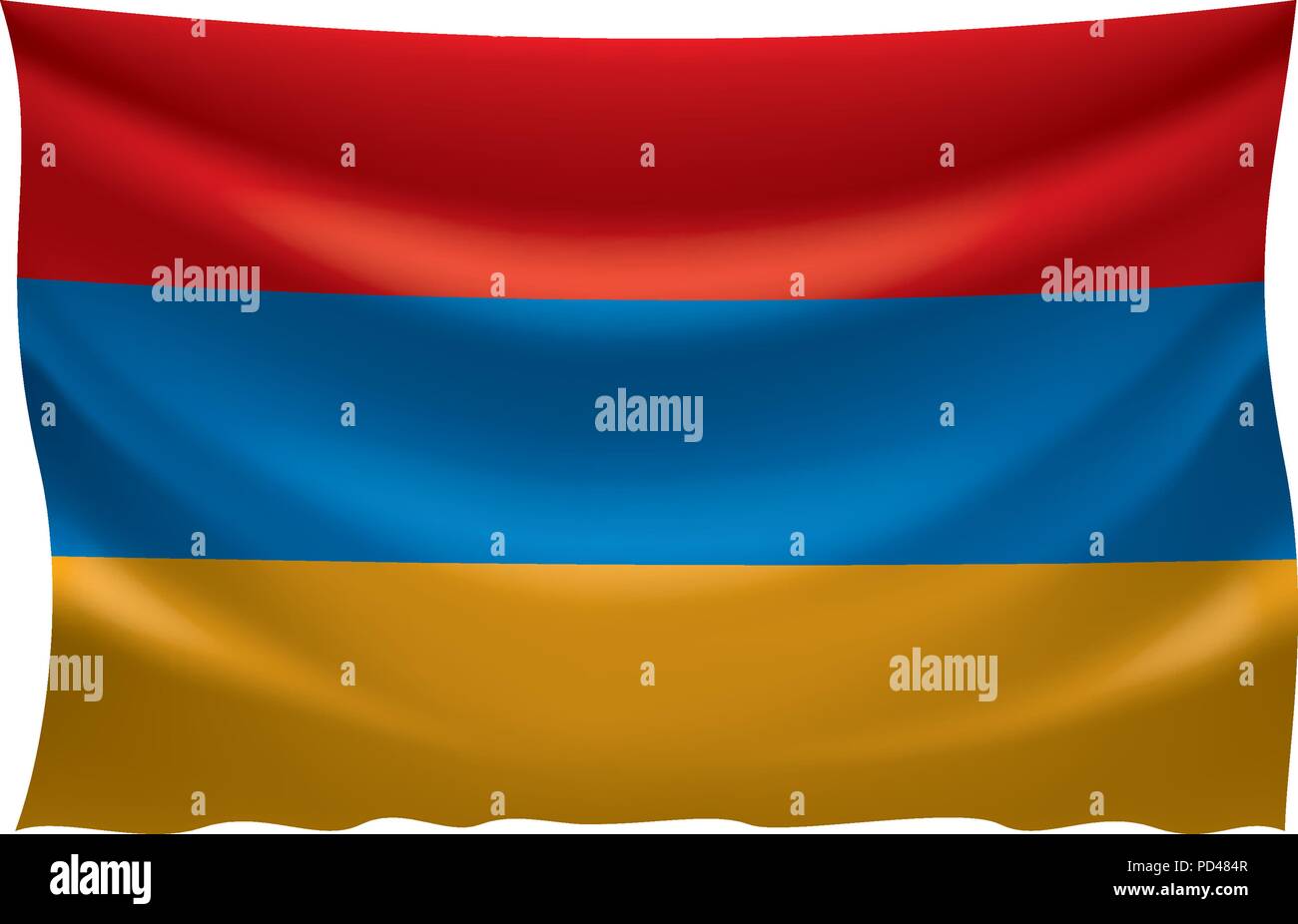 Armenia flag, vector illustration Stock Vector Image & Art - Alamy