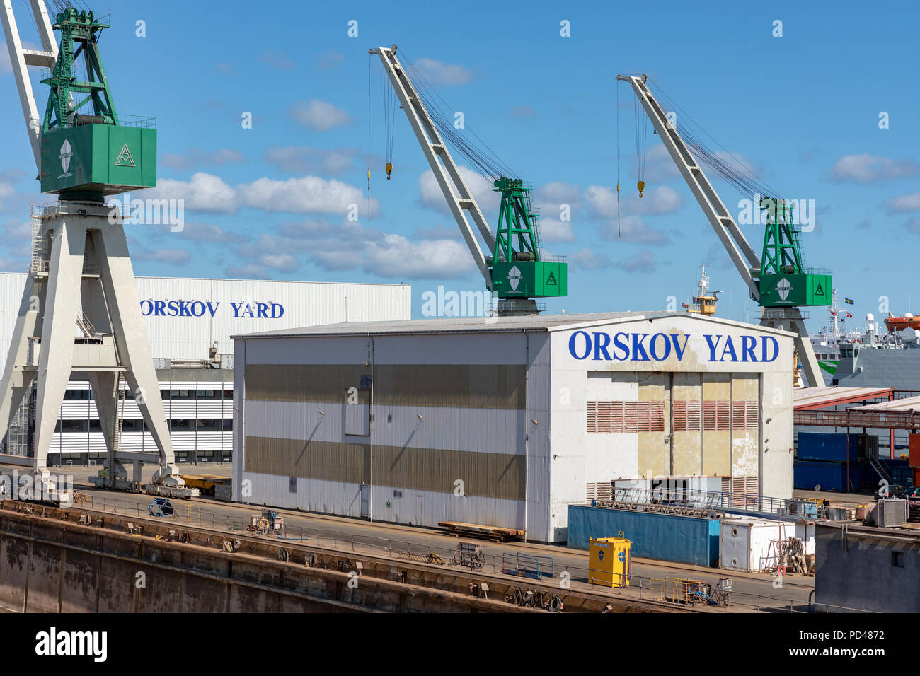 Orskov Yard, Frederikshavn, Denmark Stock Photo - Alamy