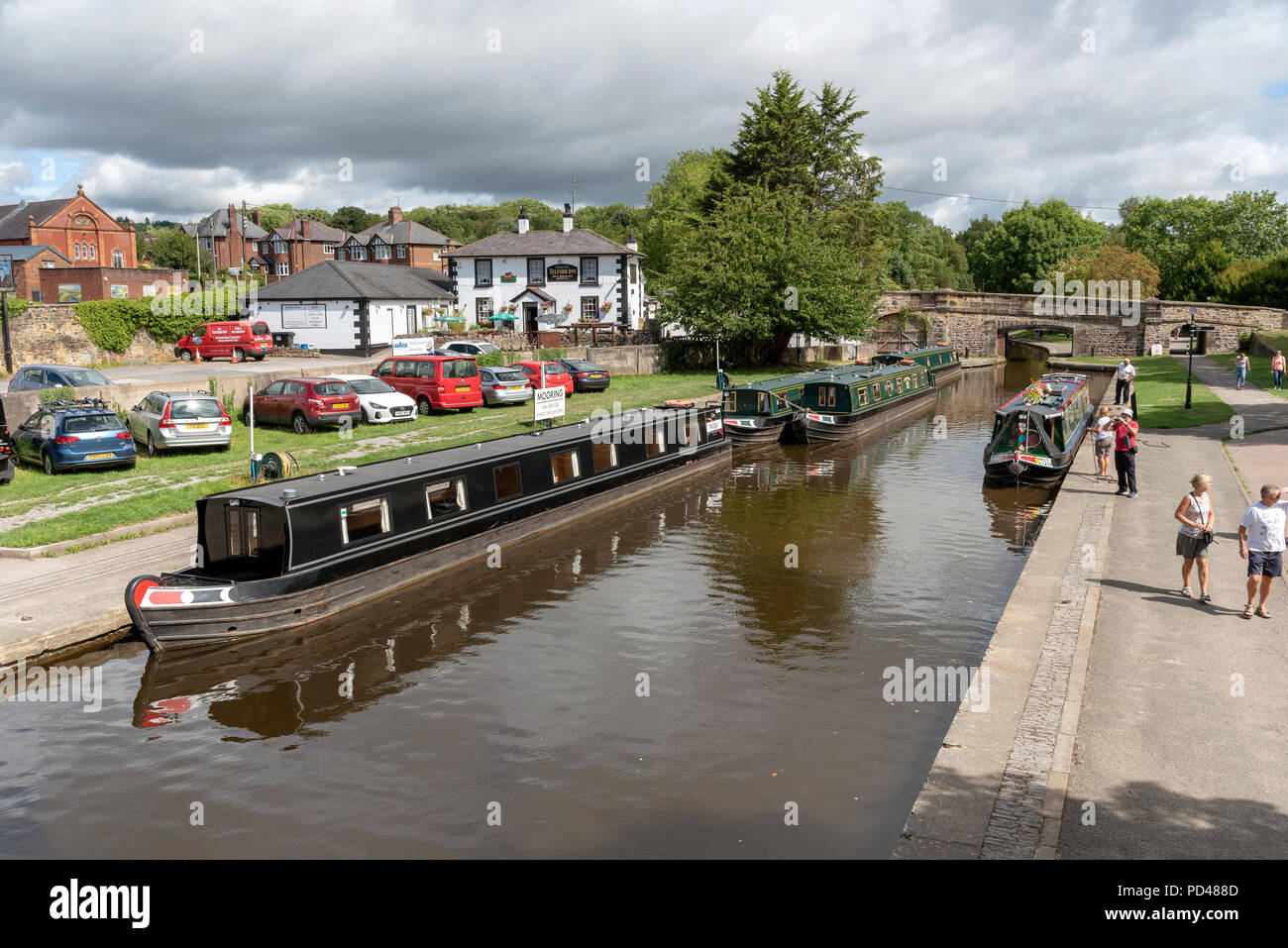 Llangollen canal wharf hires stock photography and images Alamy