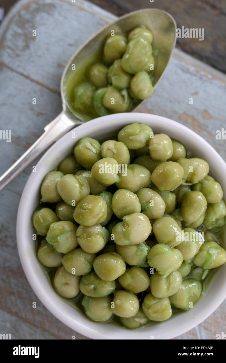 prepared marrowfat peas Stock Photo Alamy